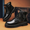 Mens Casual Biker High Top Martin Boots Angelwarriorfitness.com