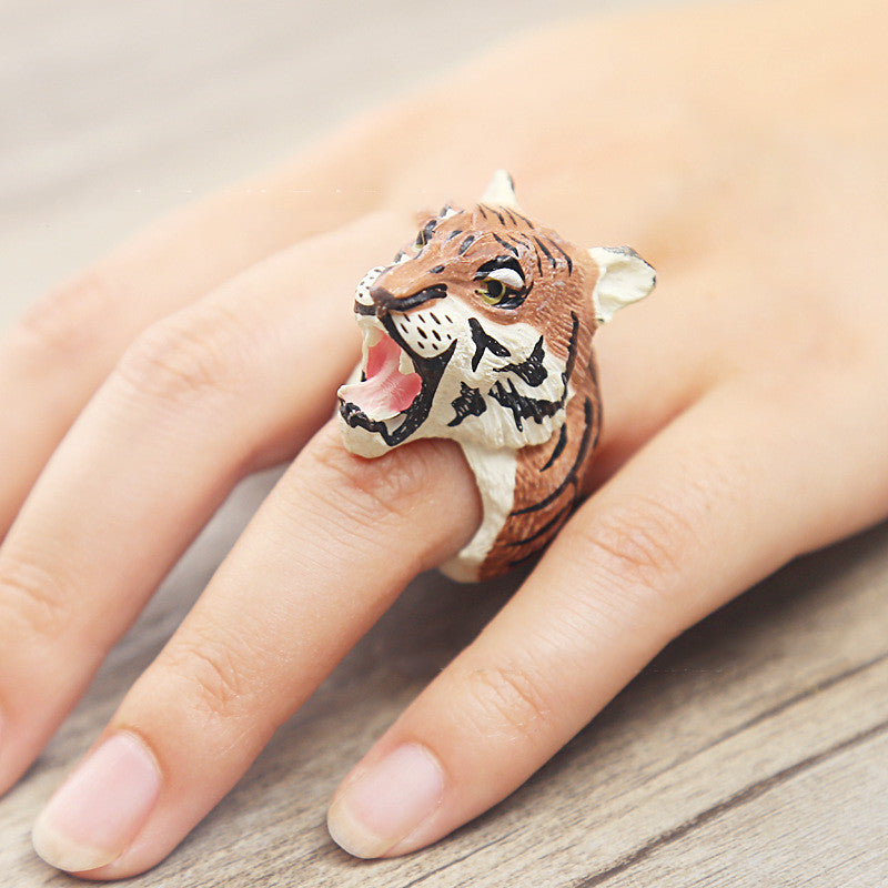 Zodiac Ring Fashion 3D Animal Shape Ring Angelwarriorfitness.com