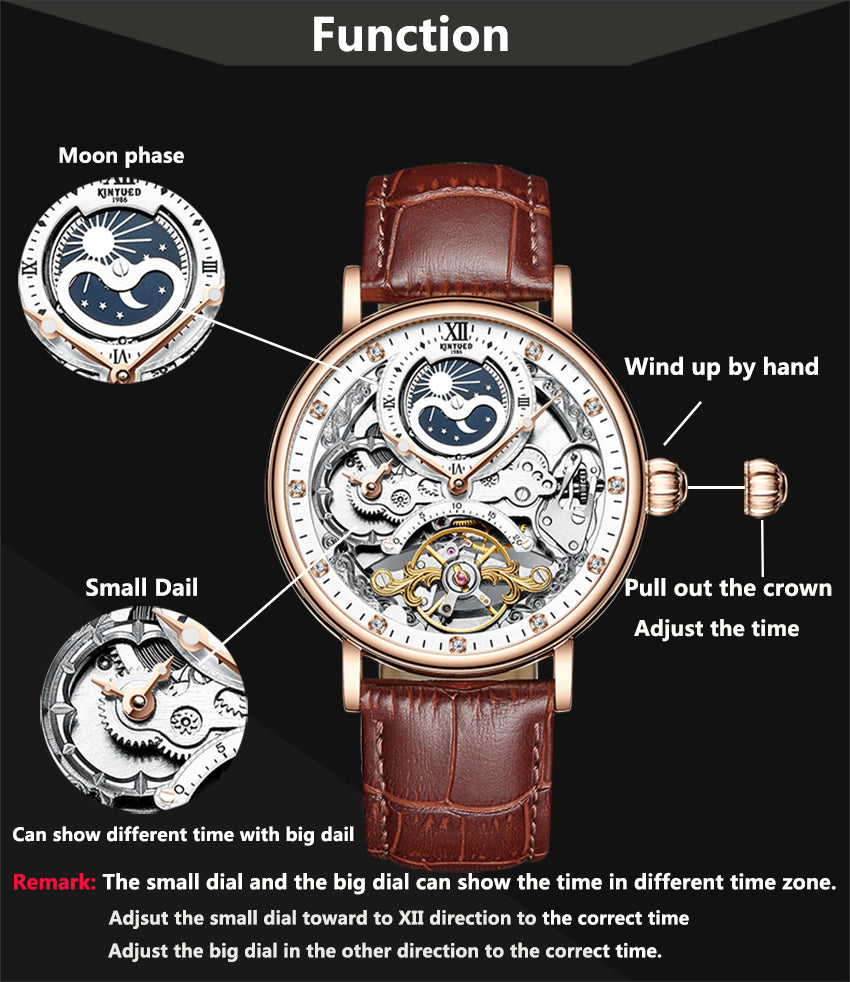 KINYUED new Swiss mechanical watches Angelwarriorfitness.com