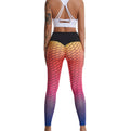 Women Leggings Fitness High Waist Push Up Tie Dye Spandex  Seamless Femme Leggings Skinny Bubble Hip-lifting Angelwarriorfitness.com