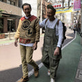 Straight Hiphop Loose Vintage Overalls Mens Trendy Korean Style Overalls Angelwarriorfitness.com