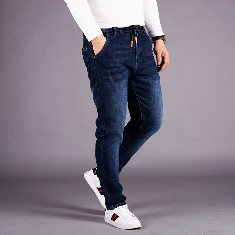 Plus Fleece Warm Jeans Plus Fat Plus Size Angelwarriorfitness.com