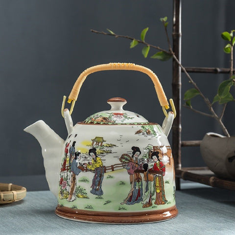 Ceramic teapot for restaurant hotel Angelwarriorfitness.com