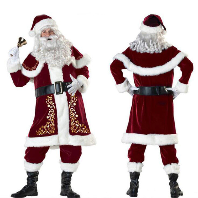 Santa couple costume Christmas dress Angelwarriorfitness.com