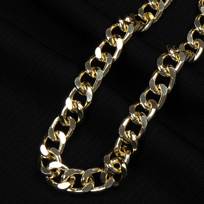 Sexy Round Neck Backless Chain Solid Color Bodycon Dress Angelwarriorfitness.com