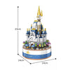 Mini Castle Music Box Building Blocks Assembled Toys Angelwarriorfitness.com