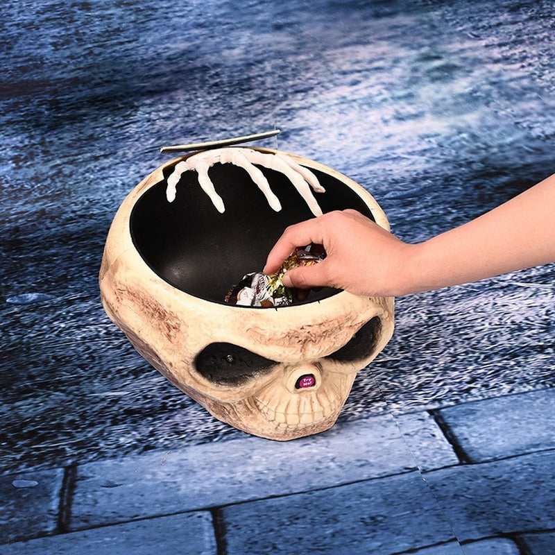 Electric Halloween Ghost Hand Candy Bowl Angelwarriorfitness.com
