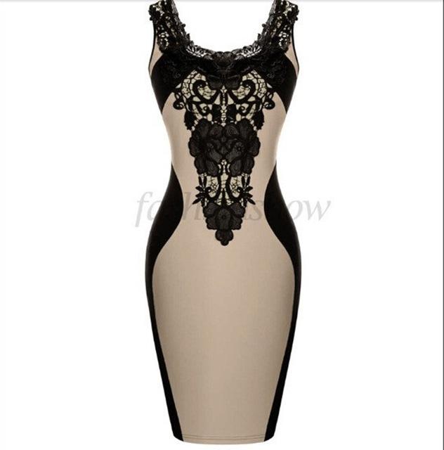 Gothic Embroidered Sleeveless Dress Angelwarriorfitness.com