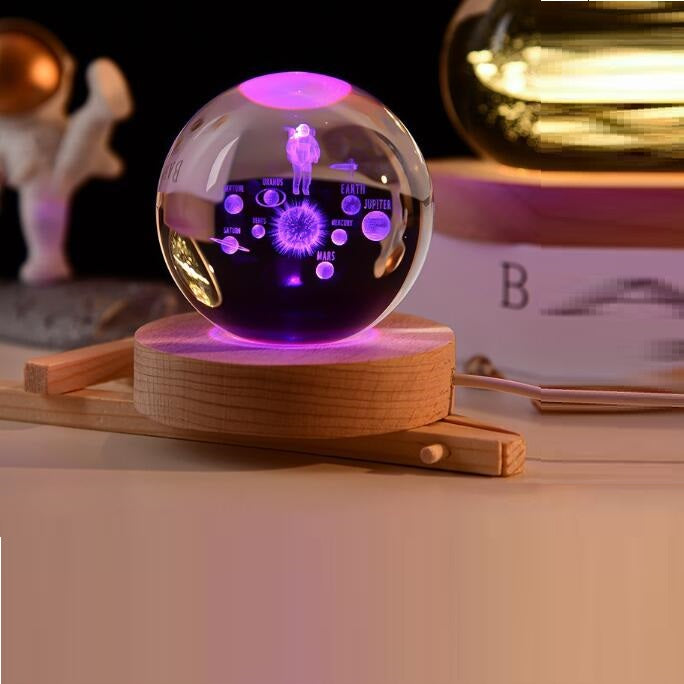 Wooden Tabletop Ornaments With 3d Luminous Interior Carved Night Light Angelwarriorfitness.com