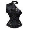Gothic Girdle Court Leather Corset Angelwarriorfitness.com