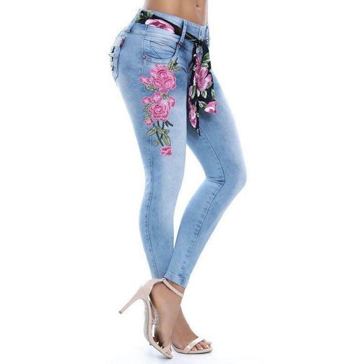 Women's skinny collage jeans Angelwarriorfitness.com