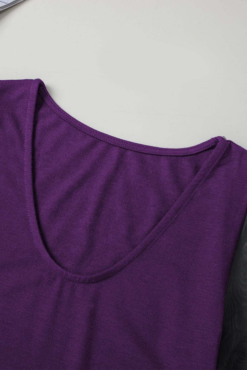 Mesh Puff Sleeve Top Angelwarriorfitness.com