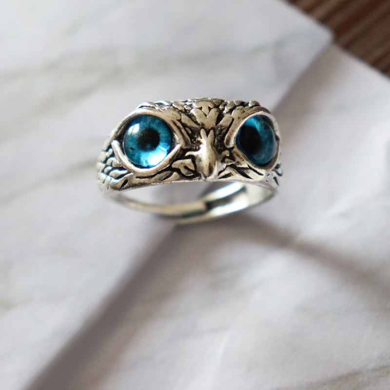 NEW Retro Cute Simple Design Owl Ring Angelwarriorfitness.com