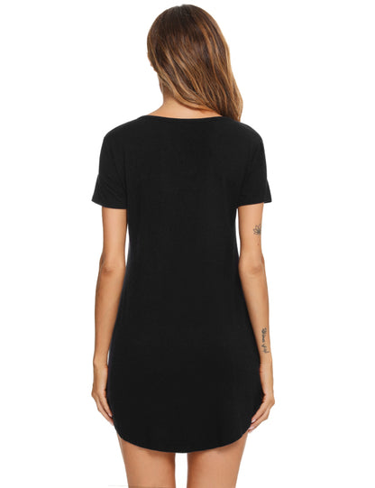Ladies Homewear Fashion Casual Nightdress Angelwarriorfitness.com