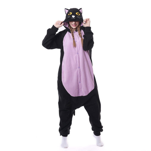 Black cat pajamas Angelwarriorfitness.com