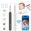 NE3 Ear Cleaner Otoscope Ear Wax Removal Tool With Camera LED Light Wireless Ear Endoscope Ear Cleaning Kit For I-phone Angelwarriorfitness.com