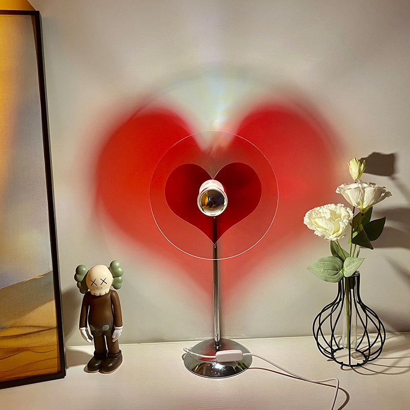 USB Plug-in Love Bauhaus Table Lamp Net Red Atmosphere Lamp Bedroom Romantic Floor Lamp Art Deco Angelwarriorfitness.com