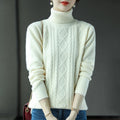 Turtleneck Cashmere Sweater Women's Wear Autumn And Winter Thick Warm Casual Top Angelwarriorfitness.com