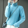 Turtleneck Cashmere Sweater Women's Wear Autumn And Winter Thick Warm Casual Top Angelwarriorfitness.com