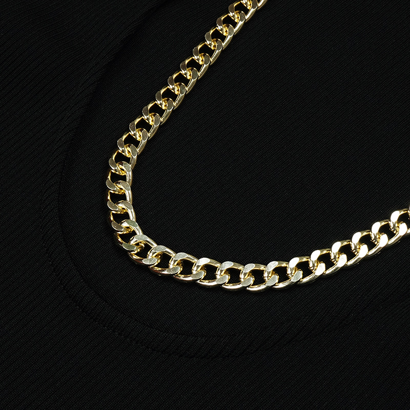 Sexy Round Neck Backless Chain Solid Color Bodycon Dress Angelwarriorfitness.com