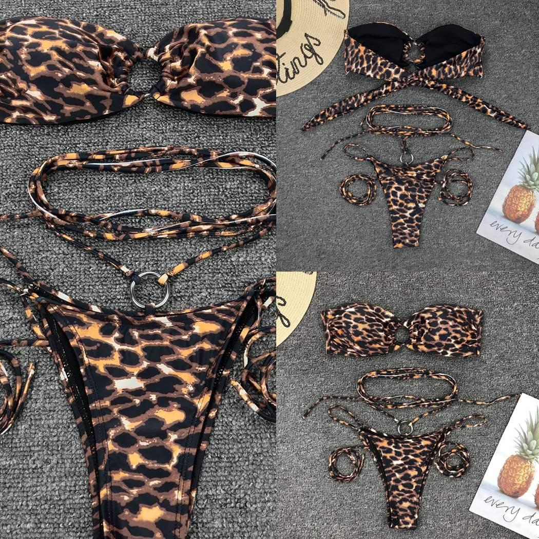 Leopard print bikini Angelwarriorfitness.com