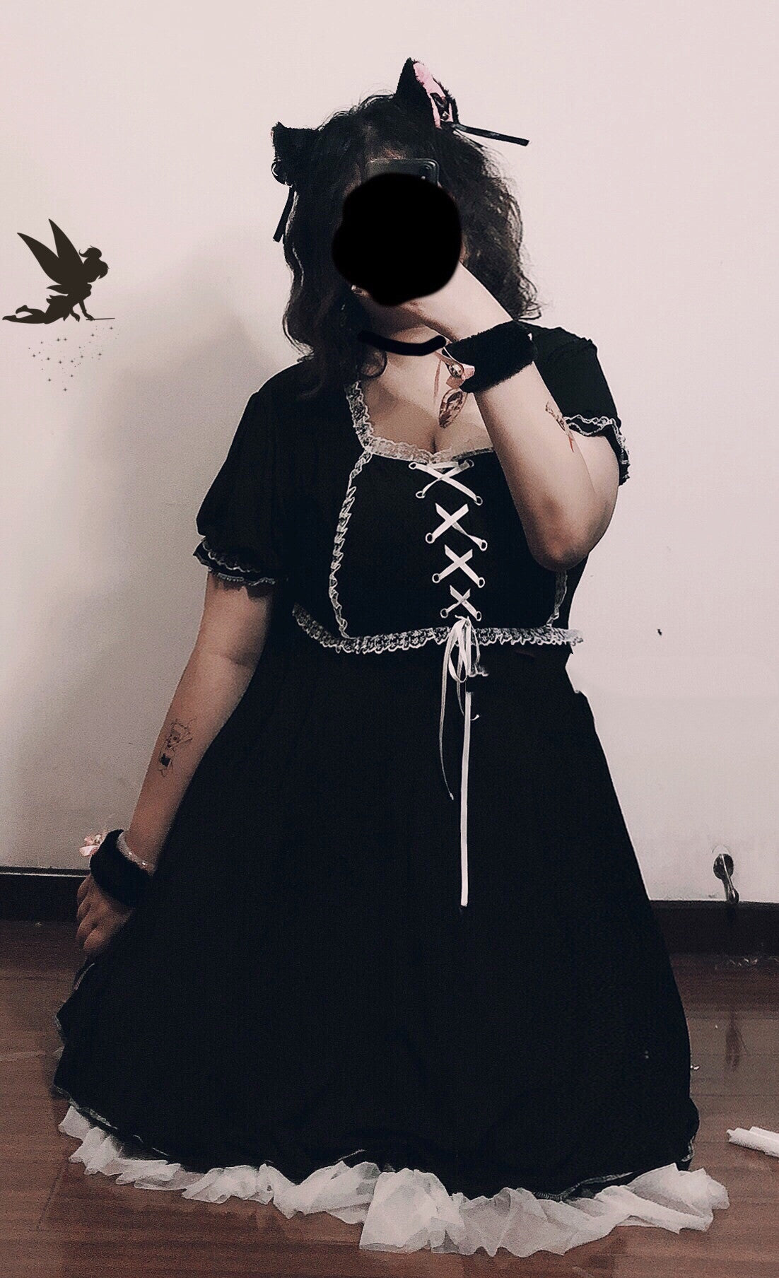 Plus size Harajuku dress Angelwarriorfitness.com