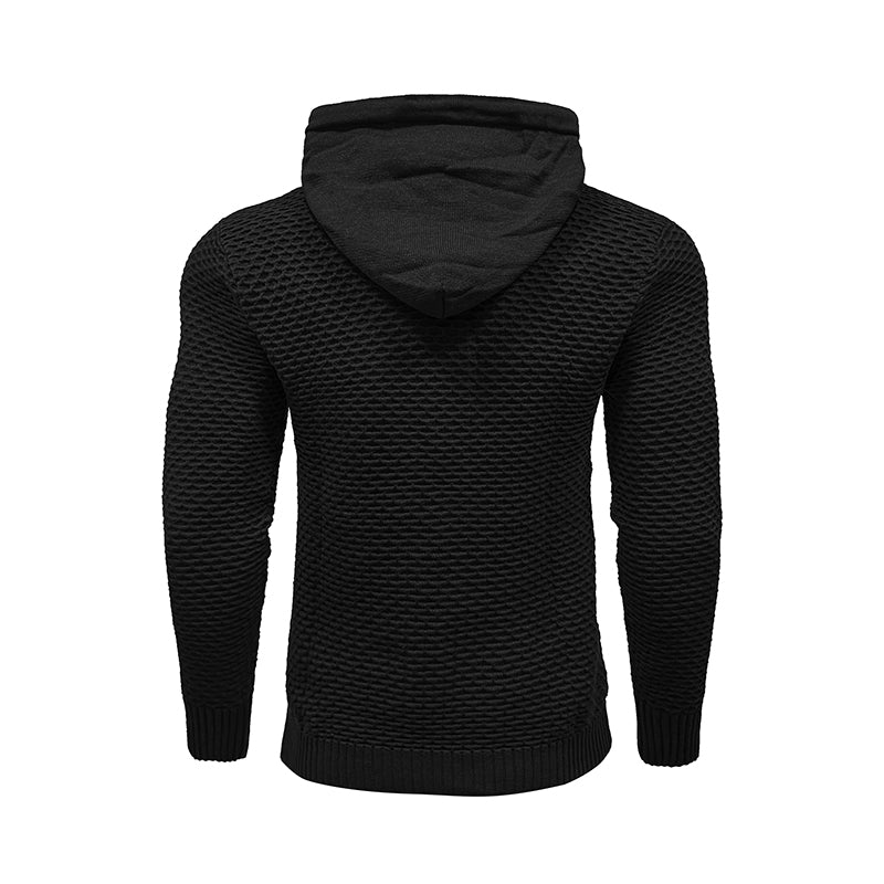 Hot Selling New Style 3D Pattern Outdoor Sports Men Solid Color Casual Hoodies Angelwarriorfitness.com