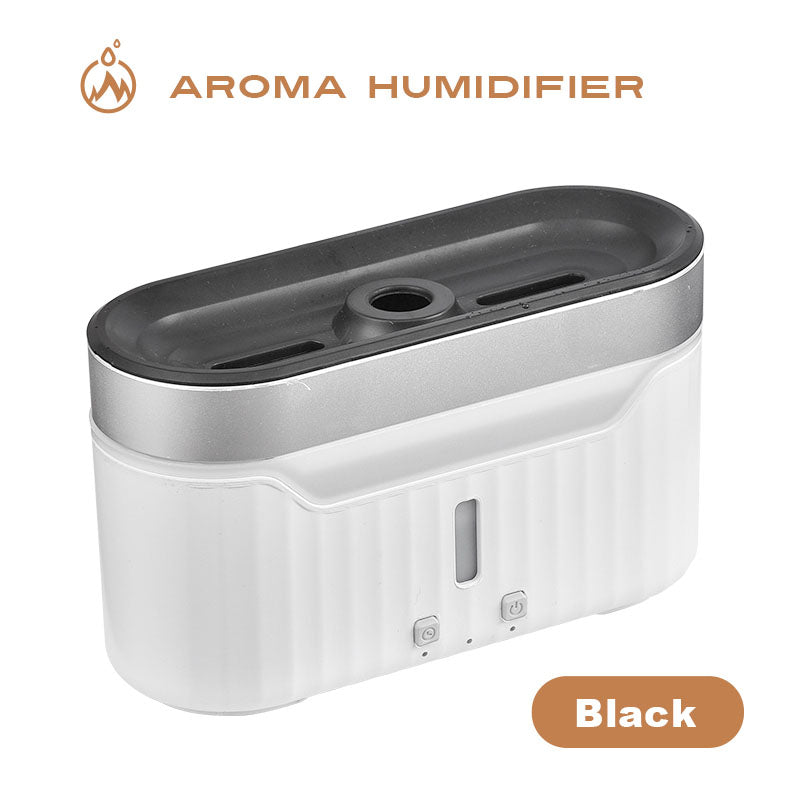 New Jellyfish Flame Humidifier Simulation Flame Aromatherapy Humidifier Jellyfish Fog Circle Atmosphere Lamp Humidifier Angelwarriorfitness.com