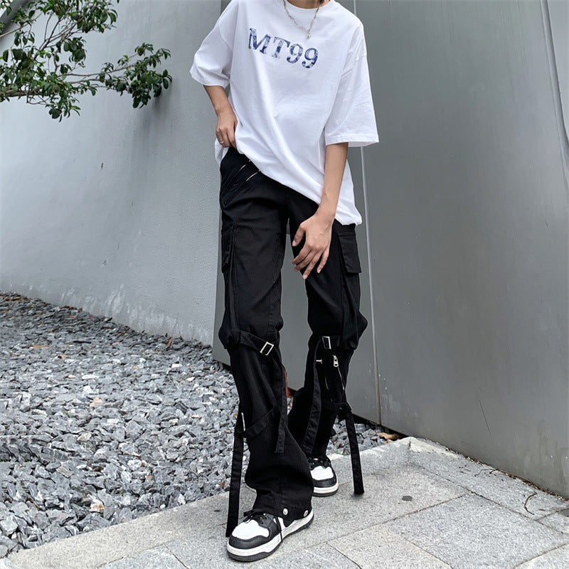 Europe And America High Street Hiphop Trousers Angelwarriorfitness.com