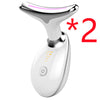 EMS Thermal Neck Lifting And Tighten Massager Electric Microcurrent Wrinkle Remover LED Photon Face Beauty Device For Woman Angelwarriorfitness.com