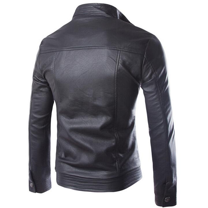 Striven Mens Leather Jacket Angelwarriorfitness.com