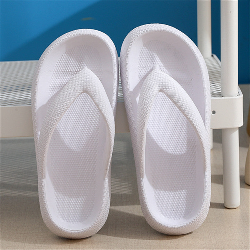 Clip Toe Shoes Eva Non-Slip Slippers Soft Sole Flip Flops Women Thick Bottom Bathroom Slides Summer Angelwarriorfitness.com