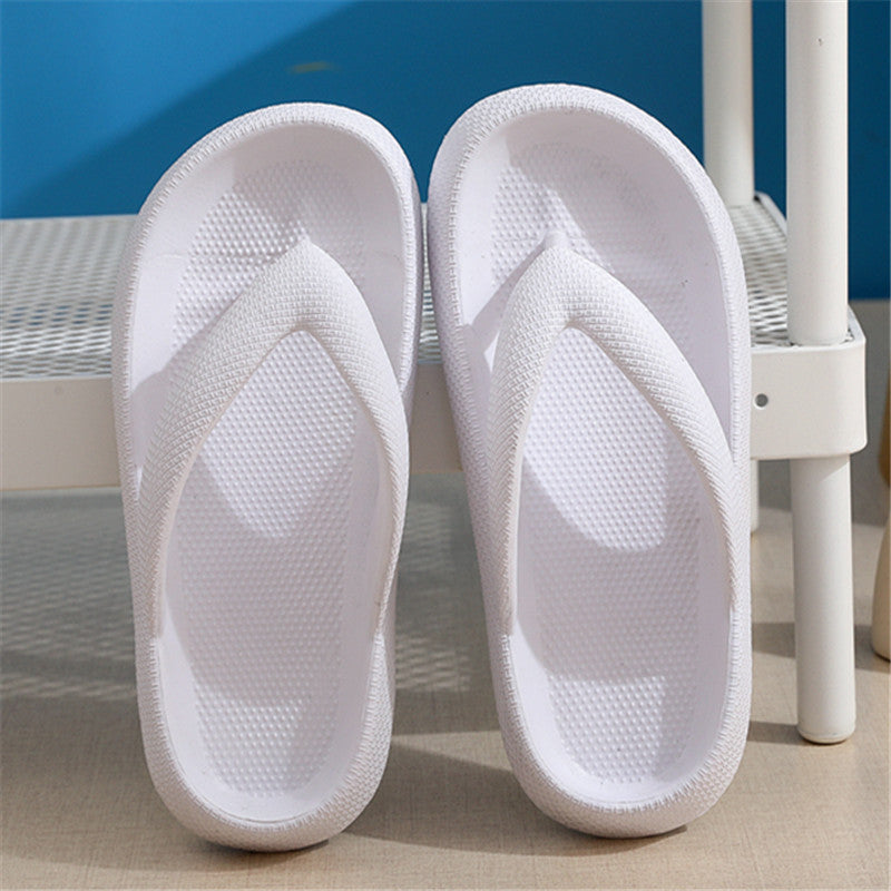 Clip Toe Shoes Eva Non-Slip Slippers Soft Sole Flip Flops Women Thick Bottom Bathroom Slides Summer Angelwarriorfitness.com