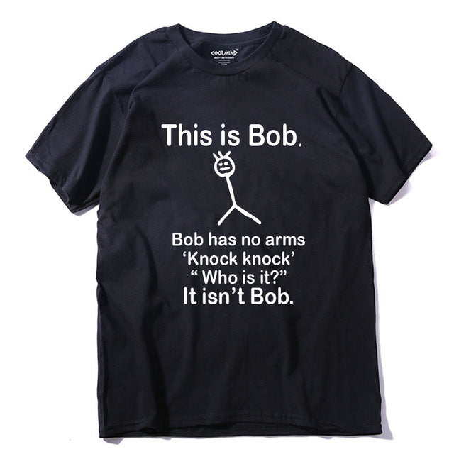 Hot T-shirt O-neck men's short-sleeved T-shirt casual loose funny high-quality shirt Angelwarriorfitness.com