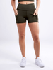 High-Waisted Athletic Shorts with Side Pockets Angelwarriorfitness.com