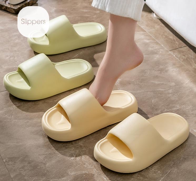 Bread Shoes Home Slippers Non-slip Indoor Bathroom Slippers Angelwarriorfitness.com