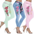 Women's skinny collage jeans Angelwarriorfitness.com