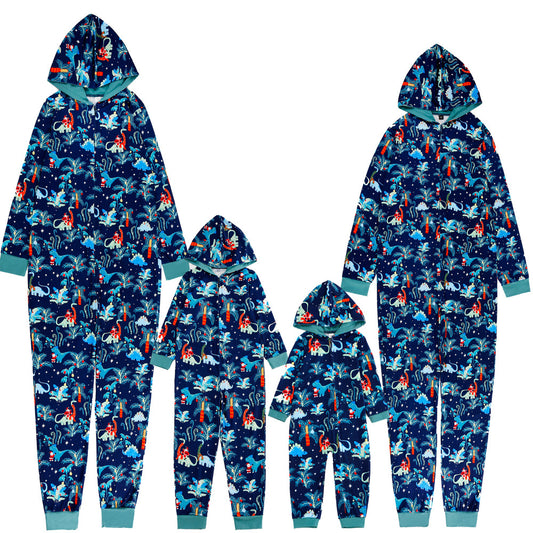 Clothing One-piece Christmas Parent-child Pajamas Angelwarriorfitness.com