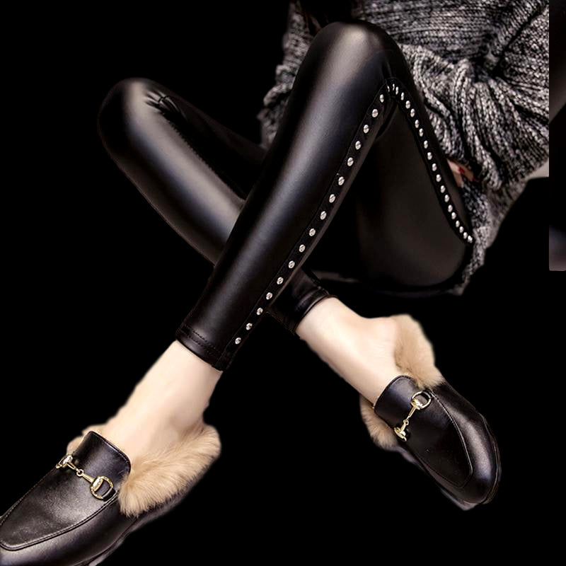 Button Up Vegan Pencil Leggings Angelwarriorfitness.com