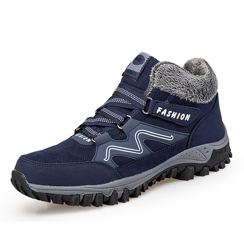Outdoor Snow Plus Velvet Warm Women's Cotton Shoes Angelwarriorfitness.com