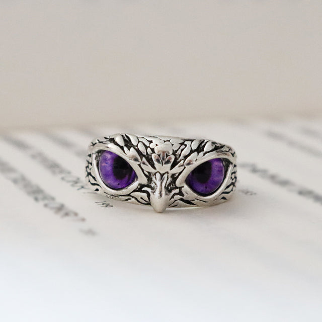 NEW Retro Cute Simple Design Owl Ring Angelwarriorfitness.com