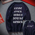 Cool Men Hip Hop Streetwear Top Cotton Fleece Sweatshirt Angelwarriorfitness.com