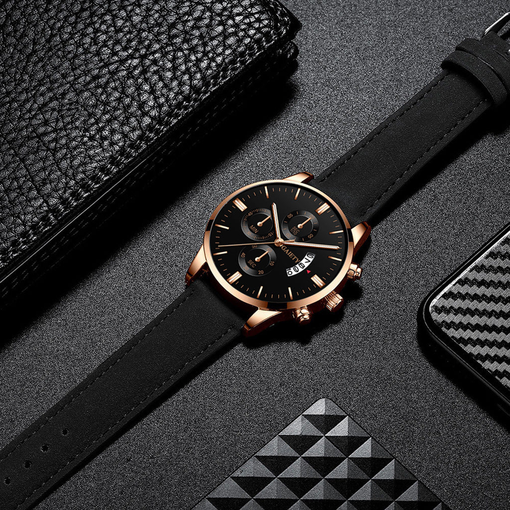 Cross Border Hot-selling Mens Classic Business Quartz Watches Angelwarriorfitness.com