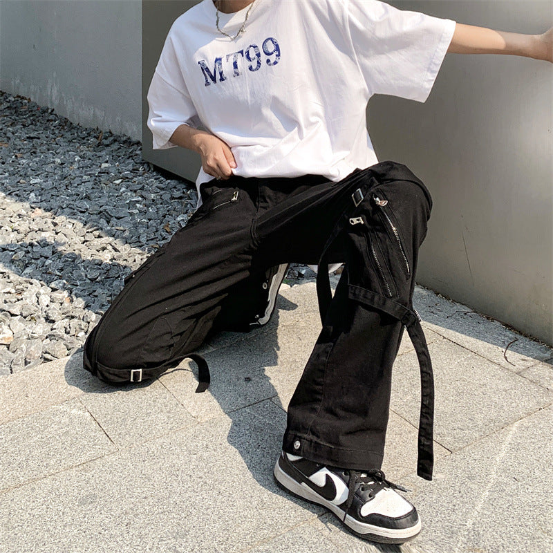 Europe And America High Street Hiphop Trousers Angelwarriorfitness.com