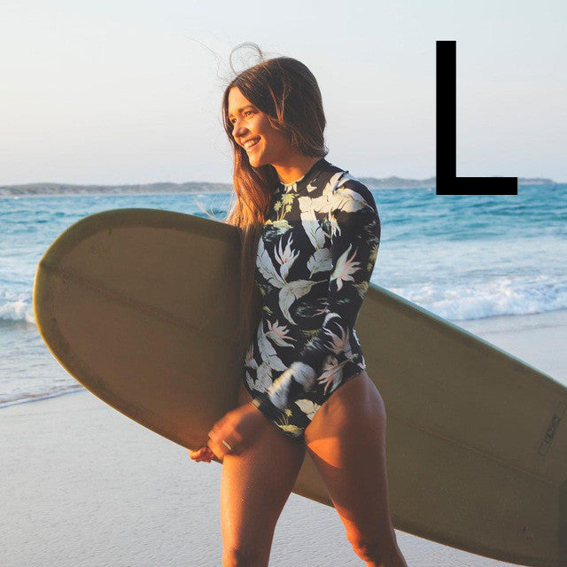 Sexy Surf Long Sleeve Swimwear Women Angelwarriorfitness.com