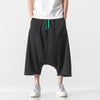 Mens Fashion Casual Loose Straight Wide Leg Pants Angelwarriorfitness.com