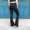 New European And American Hipsters Slim Vertical Stripes Bell-bottom Pants Casual Wide Leg Pants With Pockets Angelwarriorfitness.com