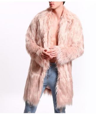 Black Fur Doof Jacket Angelwarriorfitness.com