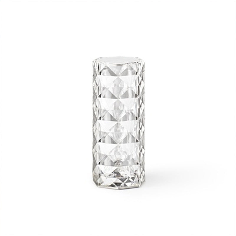 Romantic LED Rose Diamond Table Lamps For Bedroom Living Room Party Dinner Decor Creative Lights Angelwarriorfitness.com