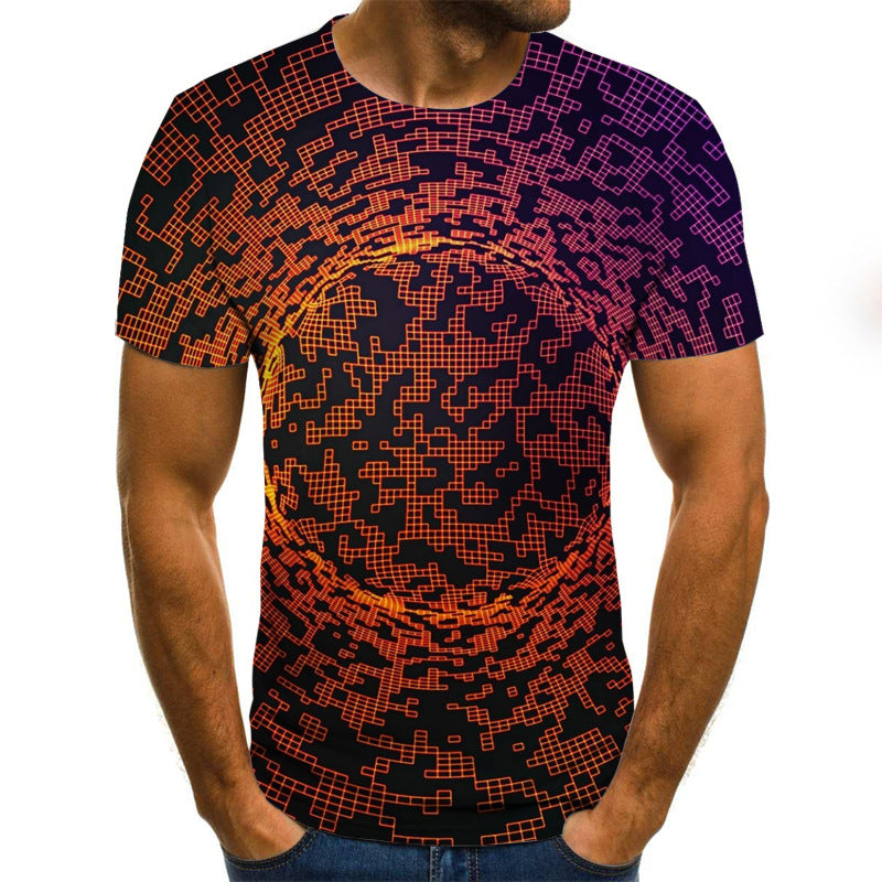 Men's printed T-shirt Angelwarriorfitness.com